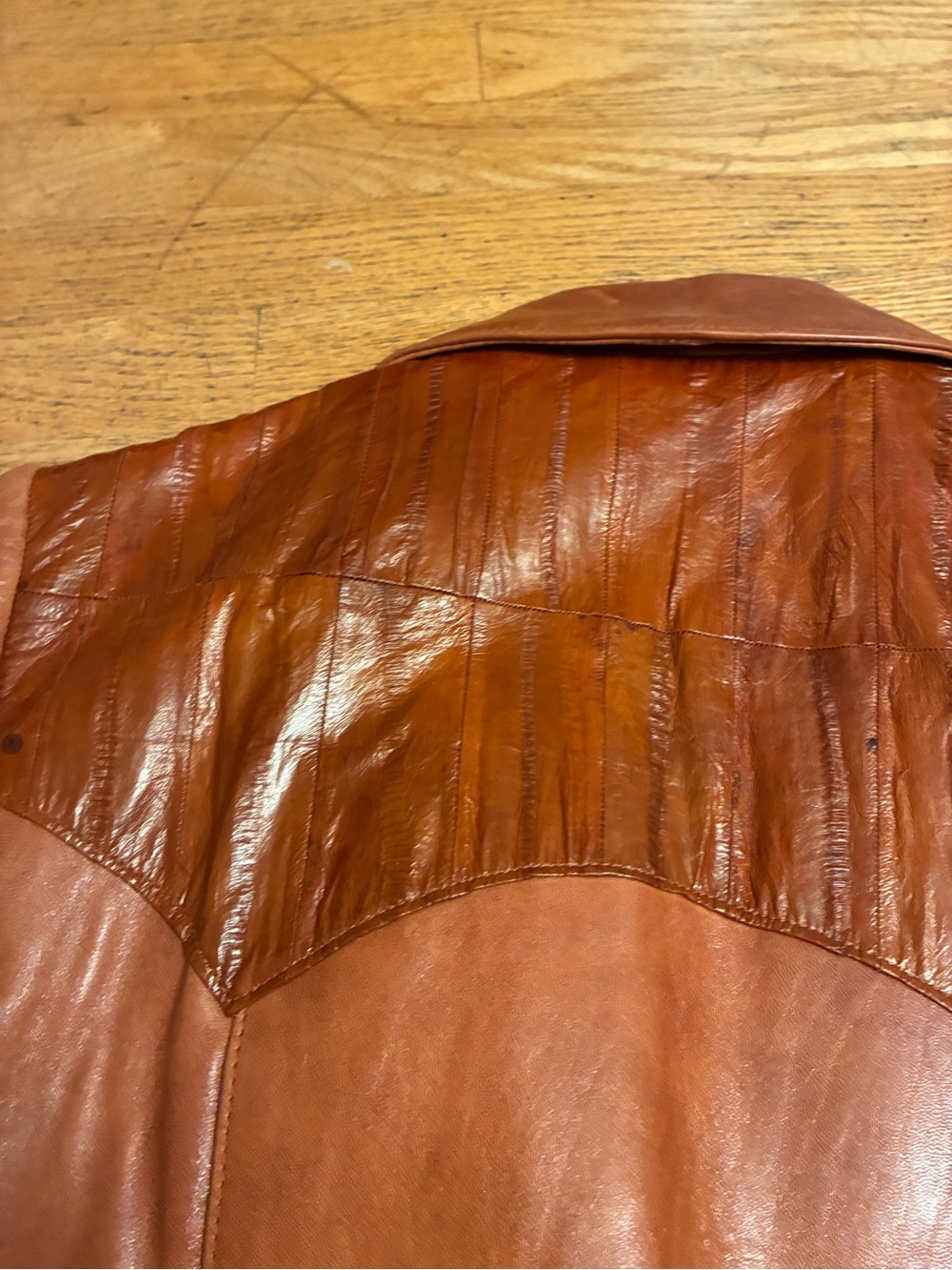 vintage STETSON womens Leather & Snakeskin western Blazer Jacket - Picture 6 of 10
